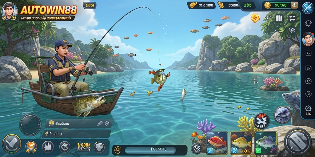 Tangkapan ikan besar dalam gameplay AUTOWIN88 yang menarik.