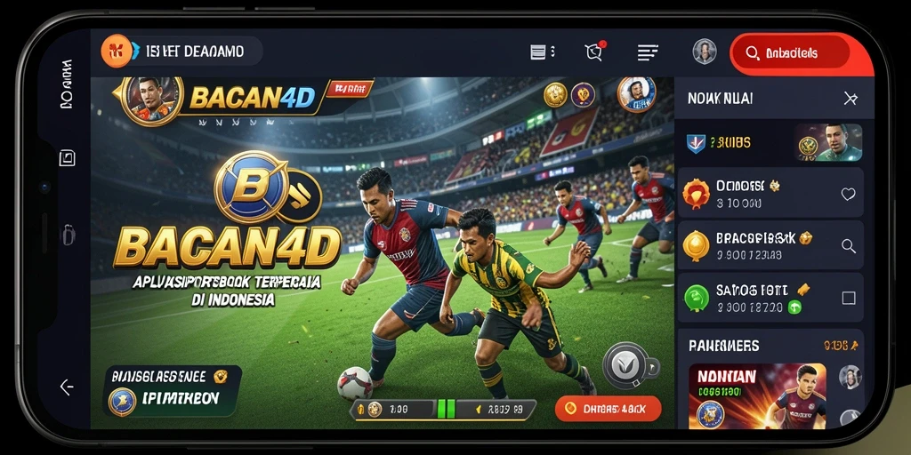 Gameplay menarik BACAN4D dalam aplikasi Sportsbook.