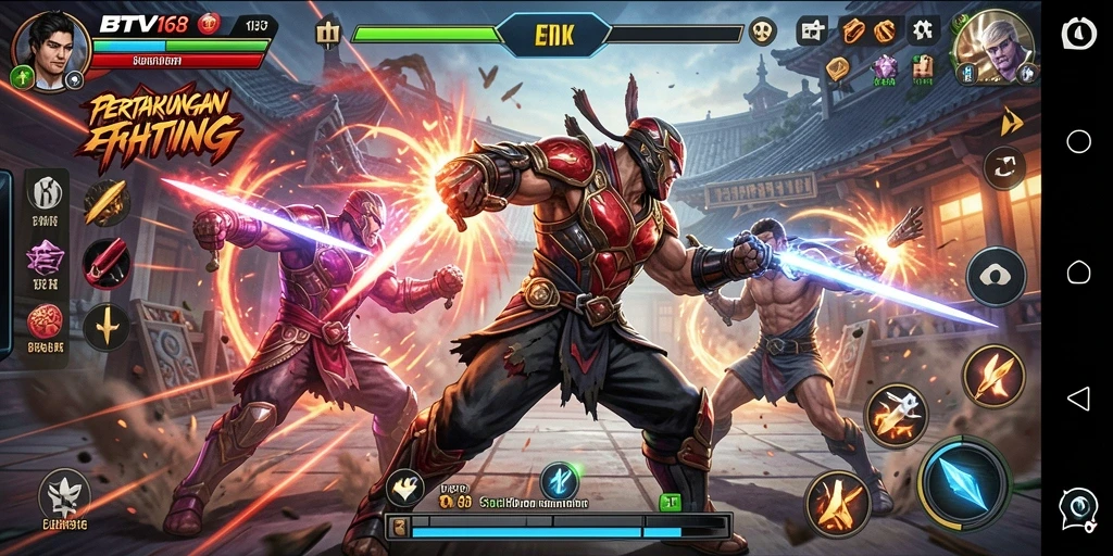 Tampilan seru pertarungan epic di BTV168