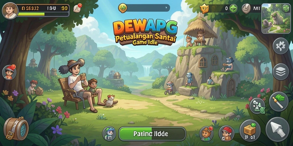 Tampilan gameplay DEWAPG yang menarik dan mudah diakses.