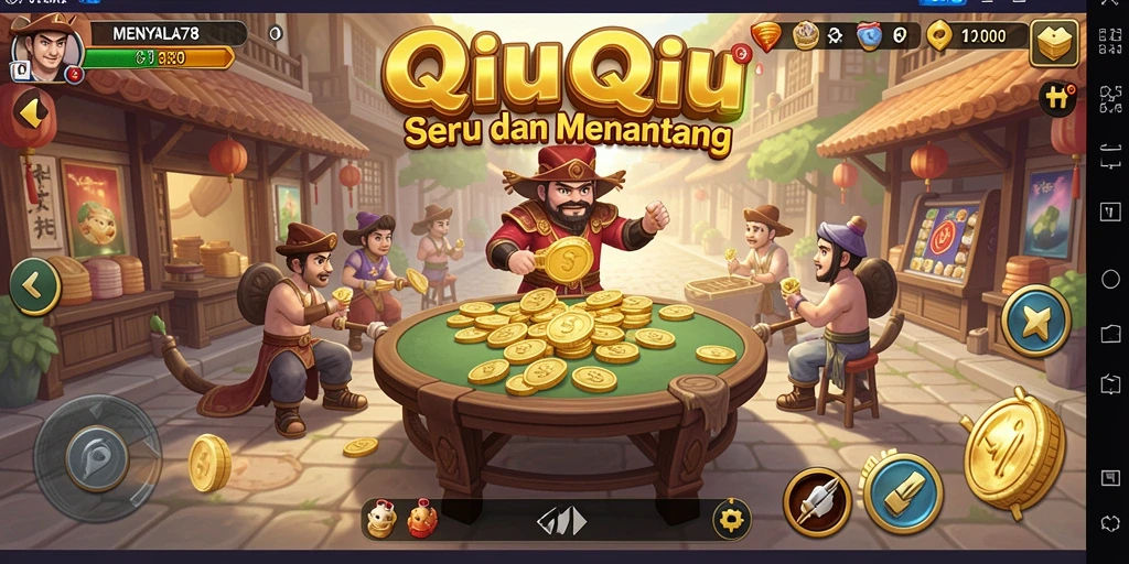 Tampilan gameplay yang seru dan interaktif di MENYALA78.