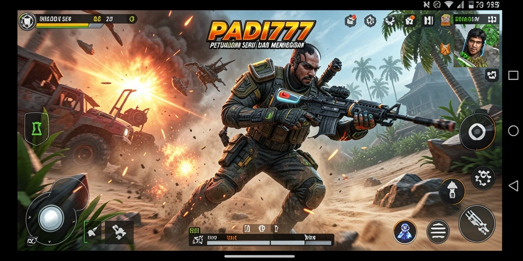 Tangkapan layar menampilkan aksi mendebarkan dalam <strong>PADI777</strong>.