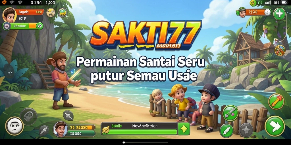 Tampilan gameplay SAKTI77 yang seru dan menarik.