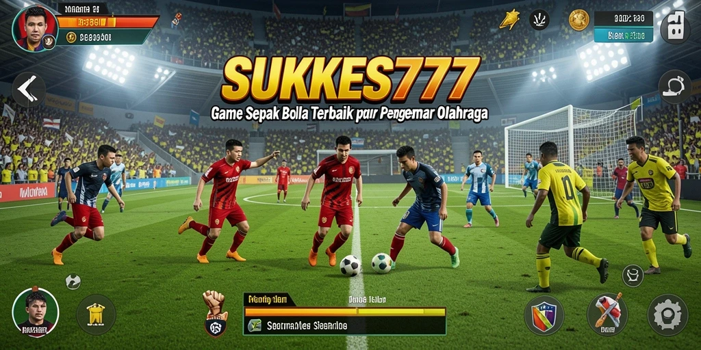 Gameplay mendebarkan dalam SUKSES777 dengan grafis sepak bola yang luar biasa.