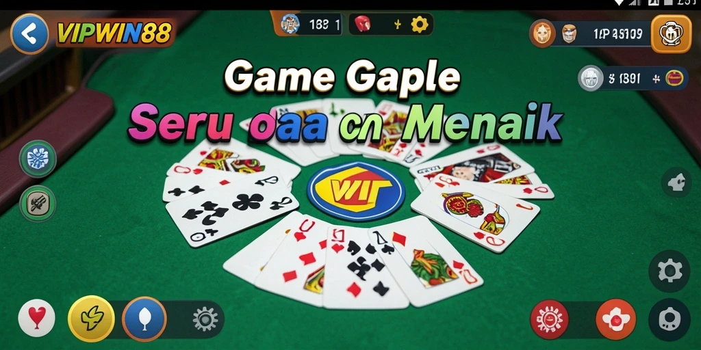 Screenshot gameplay Gaple yang menarik di VIPWIN88.