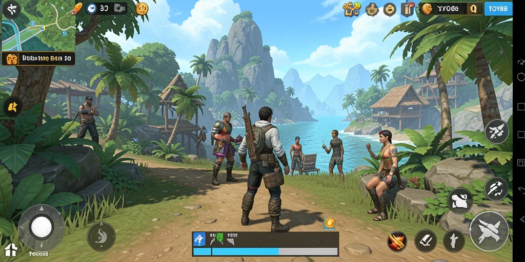 Screenshot gameplay Open World yang menakjubkan dari YOYO88.